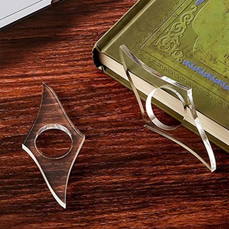 MultiFunction Acrylic Thumb Book Support Page Holder Convenient Bookmark School Office Supplies Boo 1