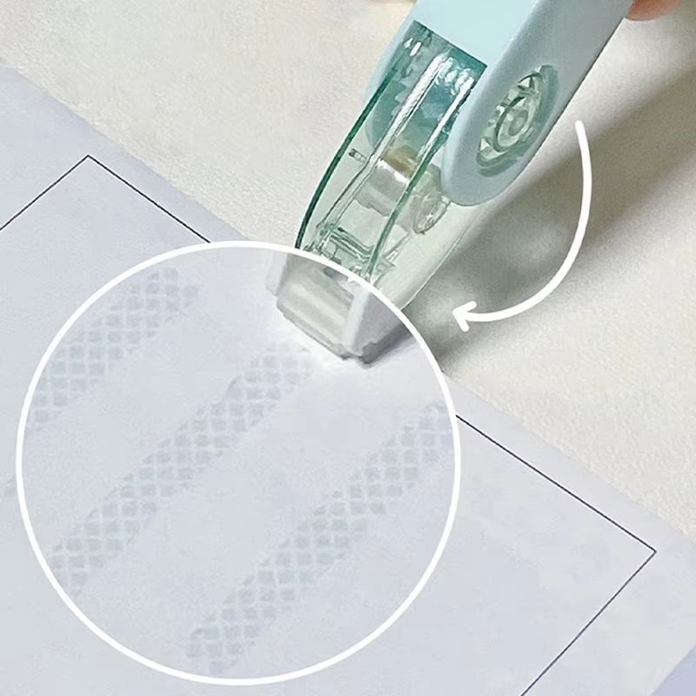 3M Large Capacity Glue Tape Color Dot Roller For Student Stationery Scrapbooking School Office 98ft 2