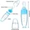 Soft Silicone Squeeze Feeding Spoon With Bottle Feeder Portable Baby Feeding Tool For Milk Puree An 4