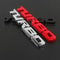 Metal 3D Turbocharged Car Badge Sticker Universal Car Modification Emblem 3