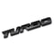 Metal 3D Turbocharged Car Badge Sticker Universal Car Modification Emblem 7