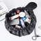 Large Travel Drawstring Makeup Storage Bag Portable Elastic Cosmetic Organizer 0