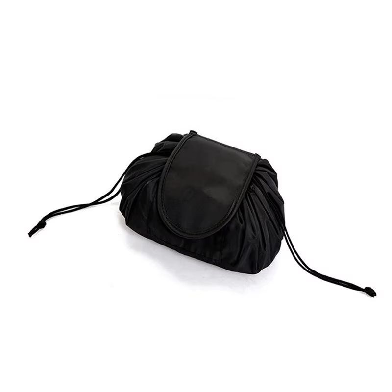 Large Travel Drawstring Makeup Storage Bag Portable Elastic Cosmetic Organizer 5