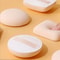 2Pack Pink Cotton Candy Air Cushion Powder Puff DualUse Wet Dry Makeup Sponges 0