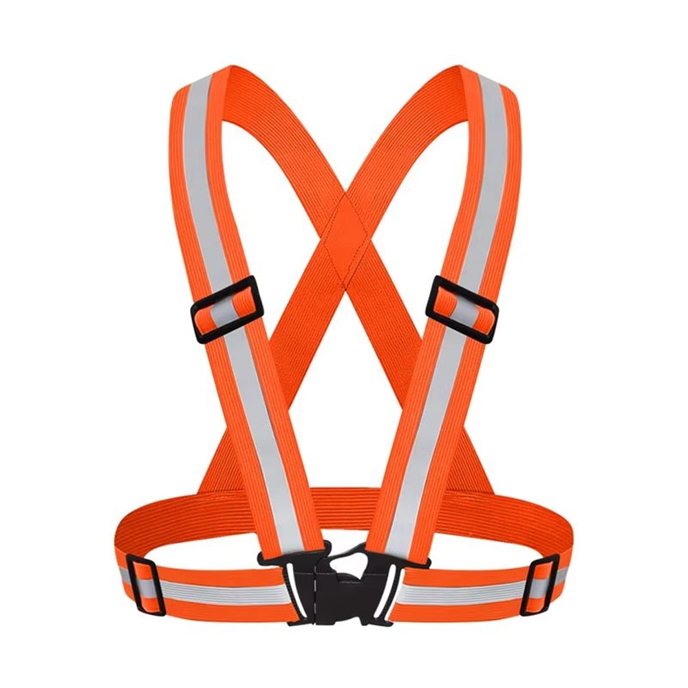 Adjustable Reflective Safety Vest Outdoor Night Running Cycling Visibility Gear 8