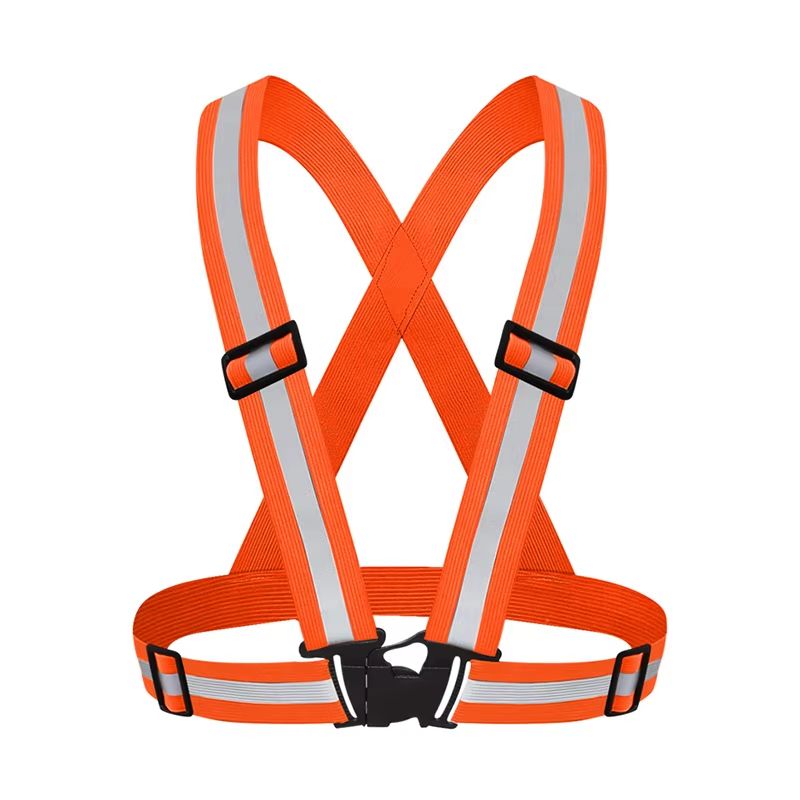 Adjustable Reflective Safety Vest Outdoor Night Running Cycling Visibility Gear 8