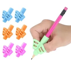 3/6pcs pencil grips for kids – handwriting posture correction & writing aid training set