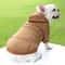 Fashion Dog Hoodie For Autumn And Winter Thick Warm Pet Clothes For Small Dogs 1
