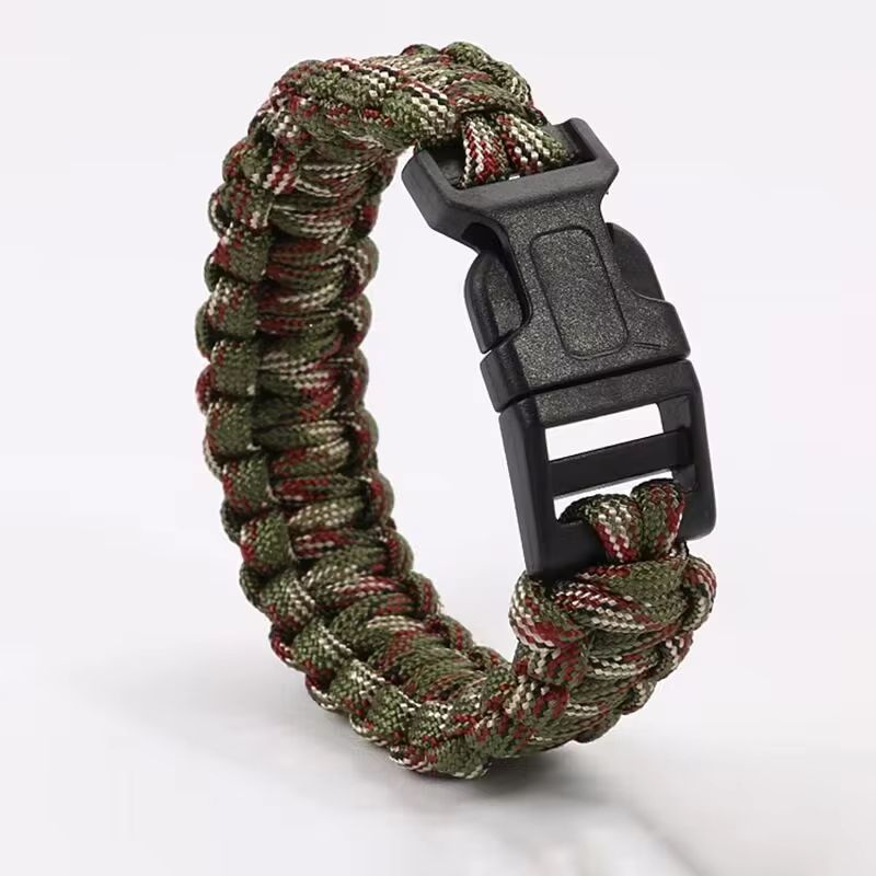 9 In Seven Core Paracord Survival Bracelet Outdoor Emergency EDC Rope Tool 2
