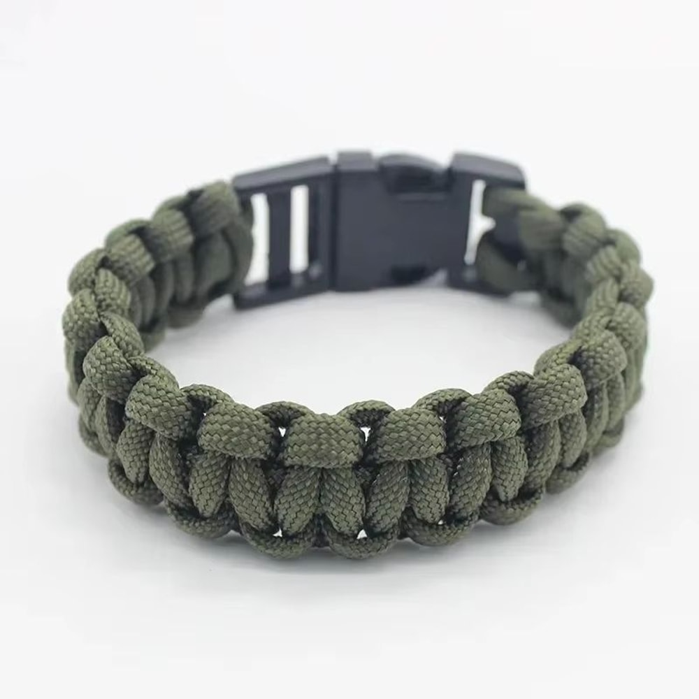9 In Seven Core Paracord Survival Bracelet Outdoor Emergency EDC Rope Tool 3
