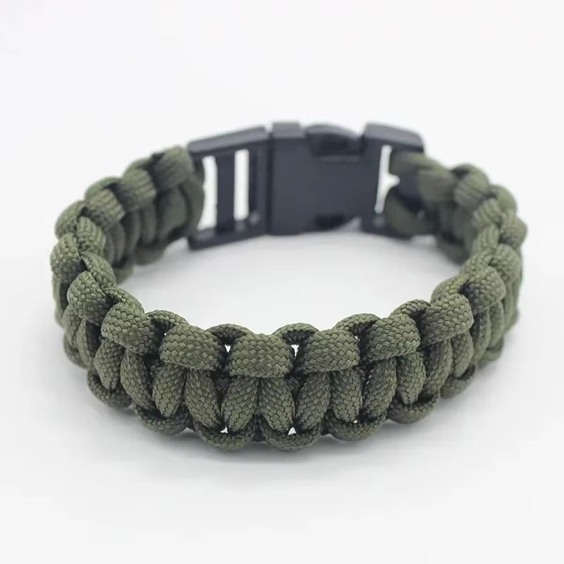 9 In Seven Core Paracord Survival Bracelet Outdoor Emergency EDC Rope Tool 3