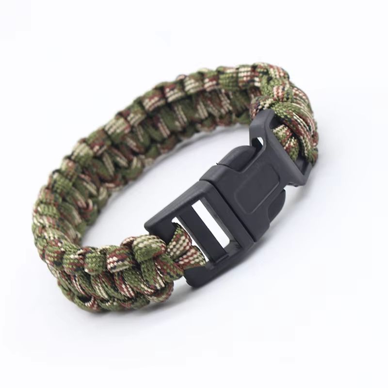 9 In Seven Core Paracord Survival Bracelet Outdoor Emergency EDC Rope Tool 5