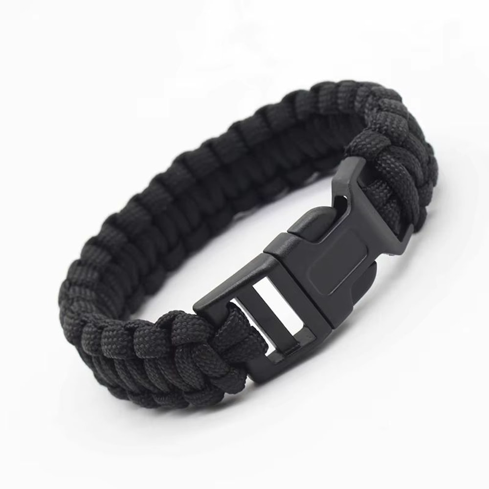 9 In Seven Core Paracord Survival Bracelet Outdoor Emergency EDC Rope Tool 8