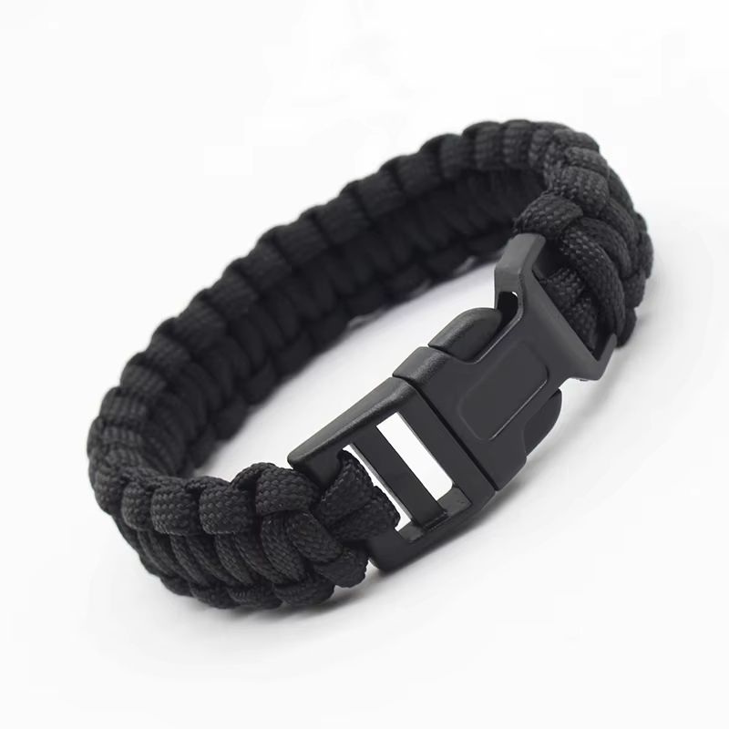 9 In Seven Core Paracord Survival Bracelet Outdoor Emergency EDC Rope Tool 8