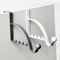 OverTheDoor MultiHook Storage Hanger Rack For Coats Bags Hats And Household Items 0
