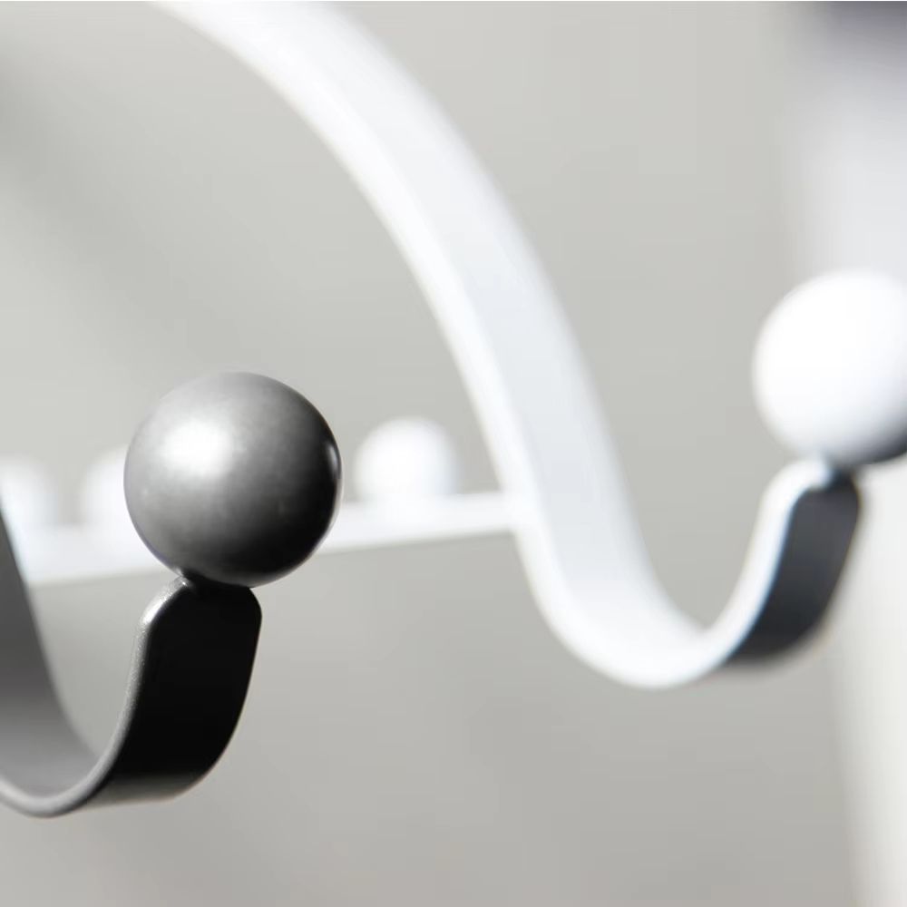 OverTheDoor MultiHook Storage Hanger Rack For Coats Bags Hats And Household Items 2