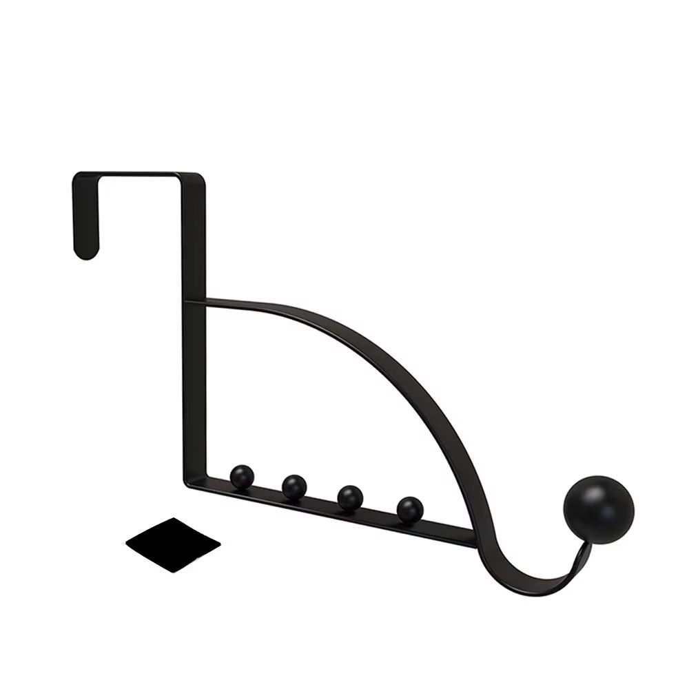 OverTheDoor MultiHook Storage Hanger Rack For Coats Bags Hats And Household Items 8