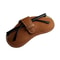 PU Leather Portable Glasses Case AntiCrush Sunglasses Storage Bag With Clip 5