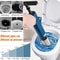 Pneumatic HighPressure Drain Blaster Tool Set Stainless Steel Toilet Plunger Pipe Dredger Unblock 1
