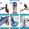 Pneumatic HighPressure Drain Blaster Tool Set Stainless Steel Toilet Plunger Pipe Dredger Unblock 4