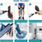 Pneumatic HighPressure Drain Blaster Tool Set Stainless Steel Toilet Plunger Pipe Dredger Unblock 4