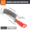 Steel Wire Roller Brush With Wooden Handle HeavyDuty Rust Removal Grill Cleaner 6