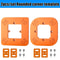 Woodworking Router Corner Radius Templates Jig Set ABS Curved Routing R10 To R50 9