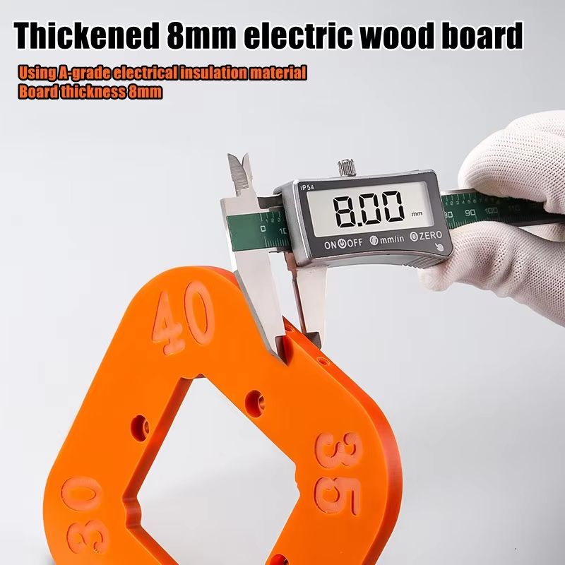 Woodworking Router Corner Radius Templates Jig Set ABS Curved Routing R10 To R50 2