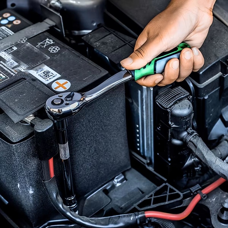 72Drive Socket Set With Ratchet Wrenches Compact Sockets For Car And Auto Repair 3