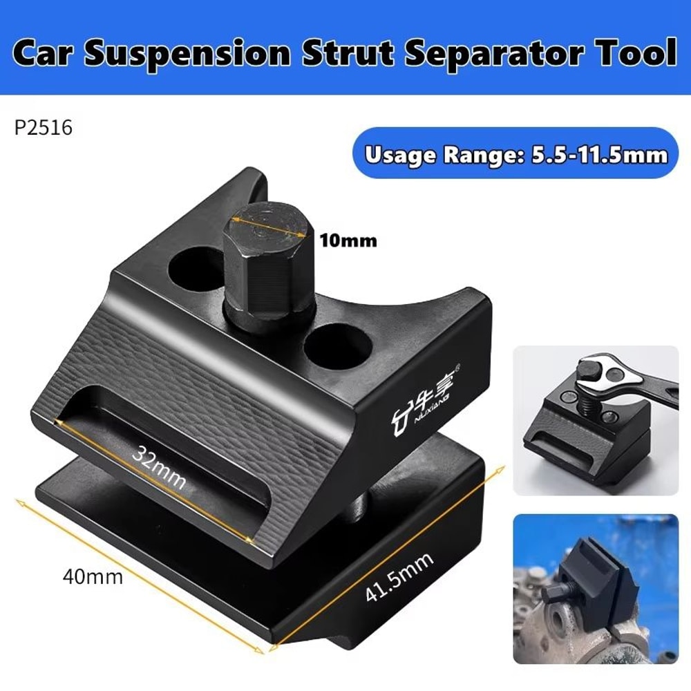Motorcycle Suspension Strut Separator Expander Tool Kit Wheel Hub And Steering Knuckle Spreader 6