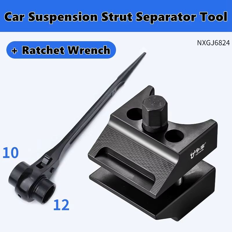 Motorcycle Suspension Strut Separator Expander Tool Kit Wheel Hub And Steering Knuckle Spreader 7