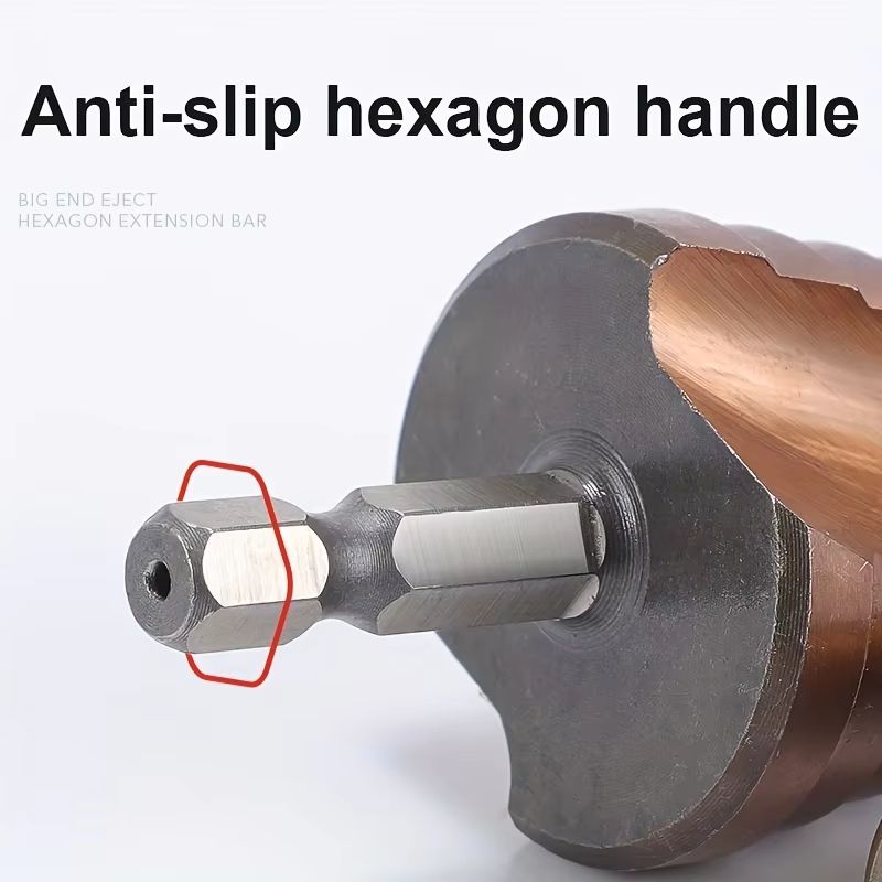 M35 Cobalt Step Drill Bit 412 420 432 Mm HighSpeed Steel Hole Cutter For Metal Stainless Steel 3