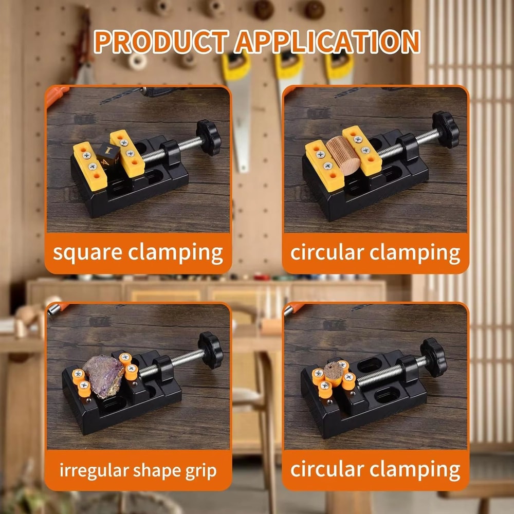 Mini Universal Flat Clamp Pliers With Parallel Table Precision Tool For Watch Repair Jewelry Craft 5