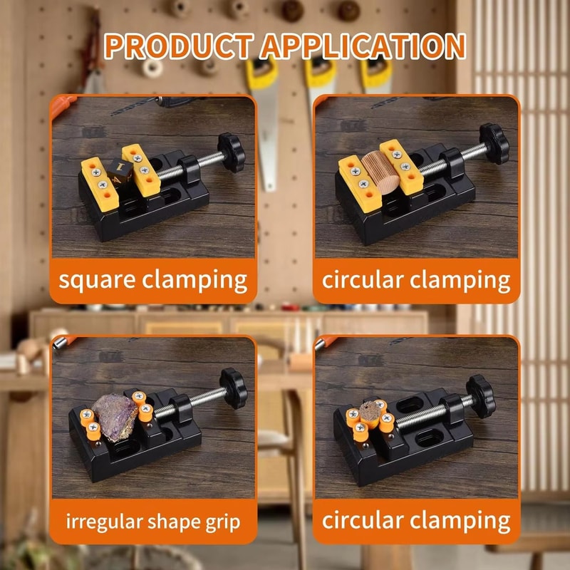 Mini Universal Flat Clamp Pliers With Parallel Table Precision Tool For Watch Repair Jewelry Craft 5