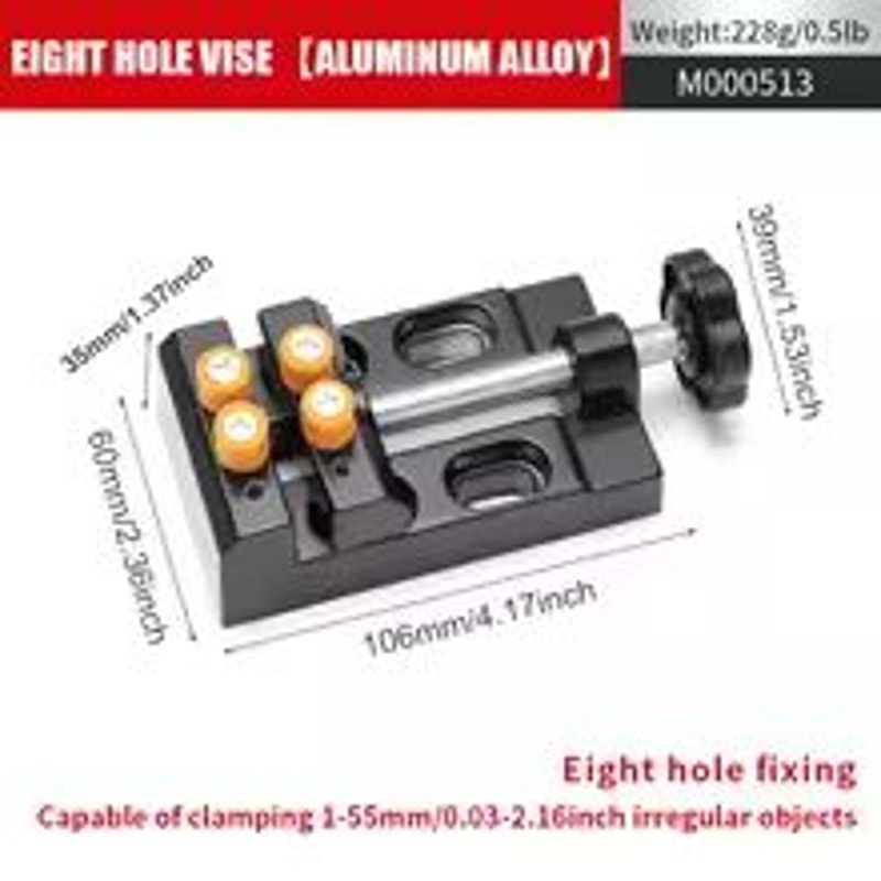 Mini Universal Flat Clamp Pliers With Parallel Table Precision Tool For Watch Repair Jewelry Craft 6