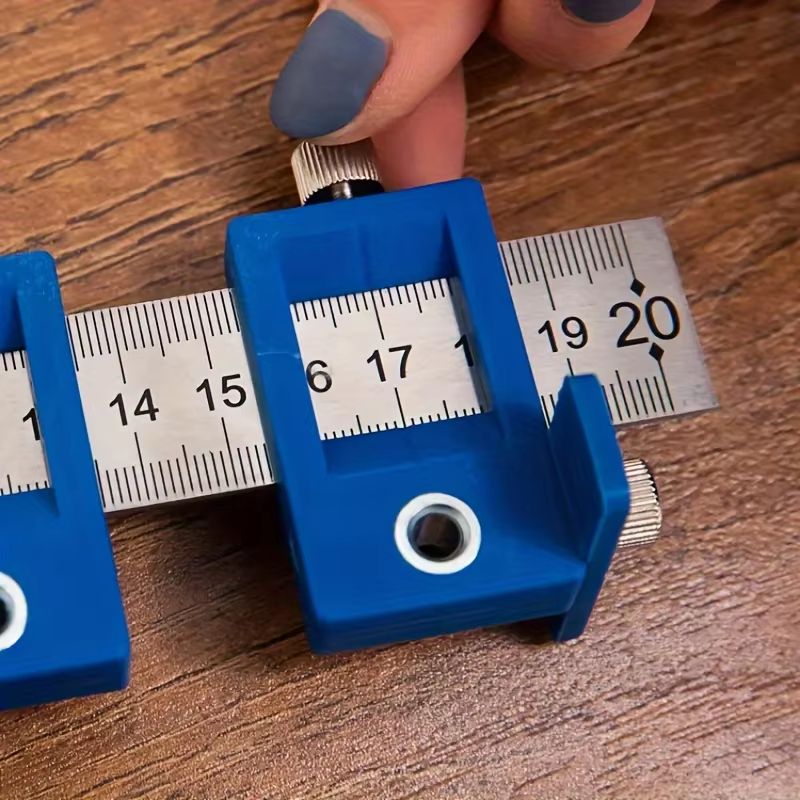 Adjustable Cabinet Hardware Jig Tool Precision Alignment Positioning Guide For Drilling Dowelling 3