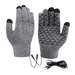 usb heated touchscreen winter gloves for warm fingers on rides, skiing, and commutes