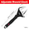 Adjustable Spanner Set 6in 8in 10in 12in Multifunction Workshop Wrenches 9