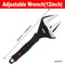 Adjustable Spanner Set 6in 8in 10in 12in Multifunction Workshop Wrenches 9