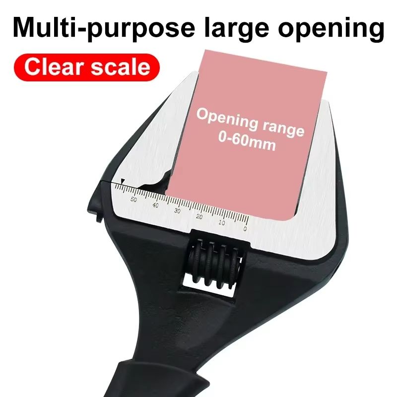 Adjustable Spanner Set 6in 8in 10in 12in Multifunction Workshop Wrenches 1