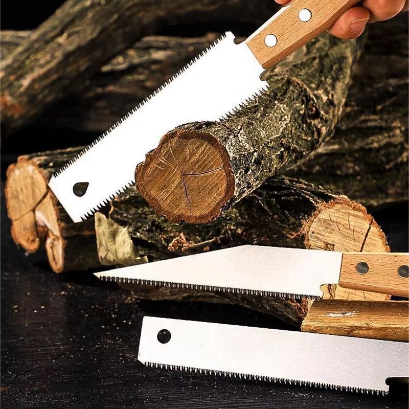 6inch DoubleSided Hand Saw With Flexible Blade For Precision Woodworking 2