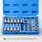 Professional 34Piece Torx And ETorx Bit Socket Set With Case 14 38 12 Drive 4