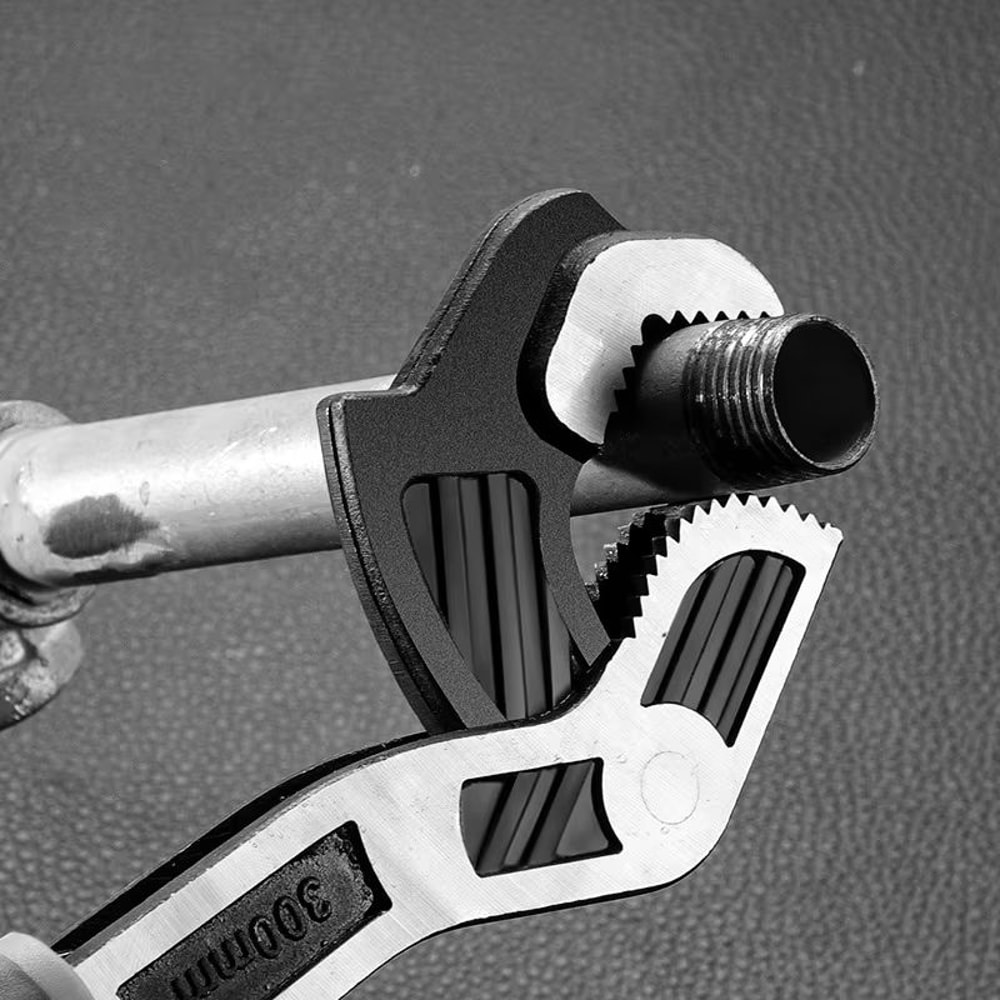 Universal SelfLocking Adjustable Wrench Set 6 8 10 12 CRV Multifunction Hand Tools 4