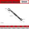 DualUse Plums Blossom Ratchet And OpenEnd Wrench Set 14in1516in Combination Spanners With Nut Cutte 6