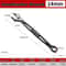 DualUse Plums Blossom Ratchet And OpenEnd Wrench Set 14in1516in Combination Spanners With Nut Cutte 13