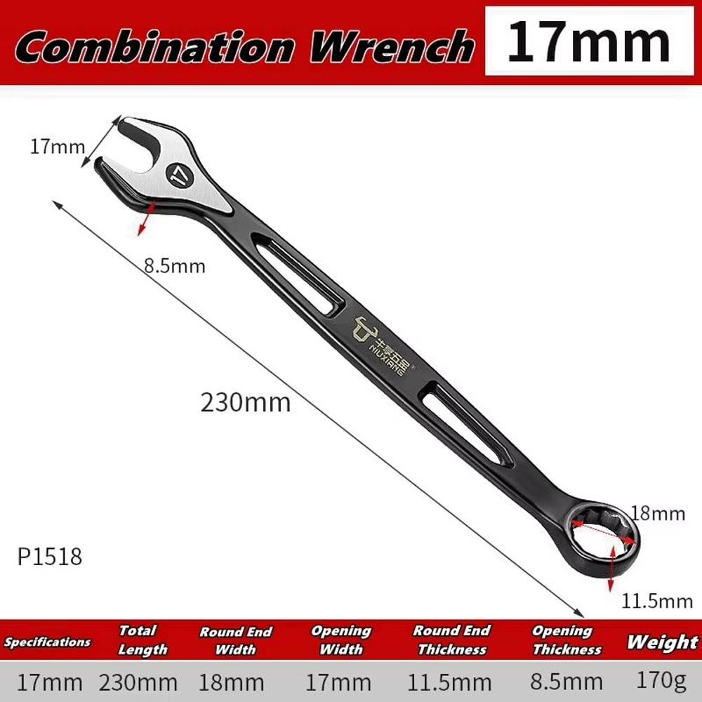 DualUse Plums Blossom Ratchet And OpenEnd Wrench Set 14in1516in Combination Spanners With Nut Cutte 16