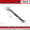 DualUse Plums Blossom Ratchet And OpenEnd Wrench Set 14in1516in Combination Spanners With Nut Cutte 8