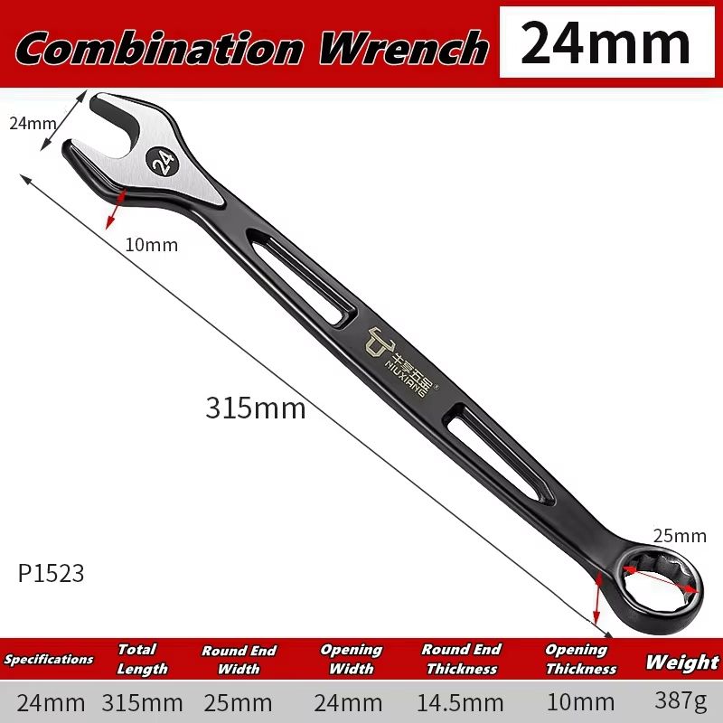 DualUse Plums Blossom Ratchet And OpenEnd Wrench Set 14in1516in Combination Spanners With Nut Cutte 21