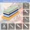 Premium Knife Sharpening Stone Set With Bamboo Base 4Side Grit 400100030008000 1
