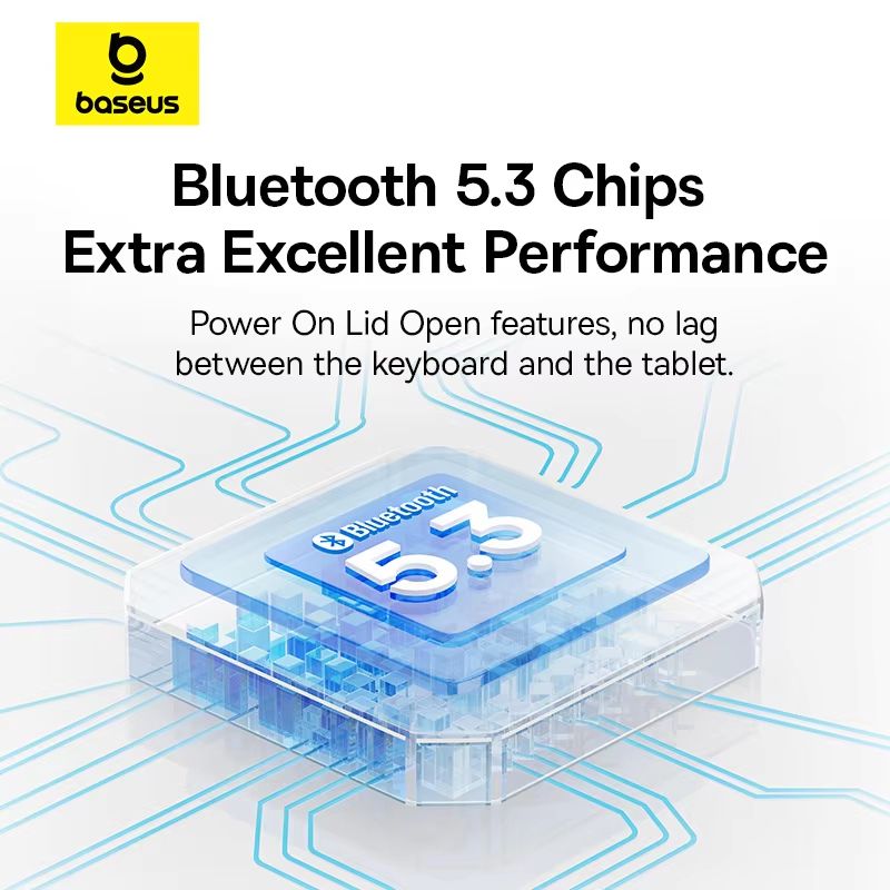 Baseus Magnetic Bluetooth Keyboard Case For IPad Pro And IPad Air Tablets 5